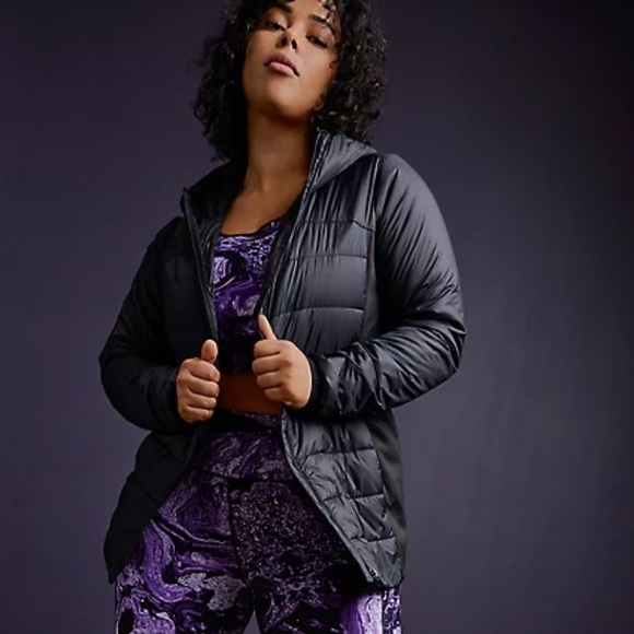 torrid Jackets & Blazers - Torrid black light puff size 2 jacket NWT